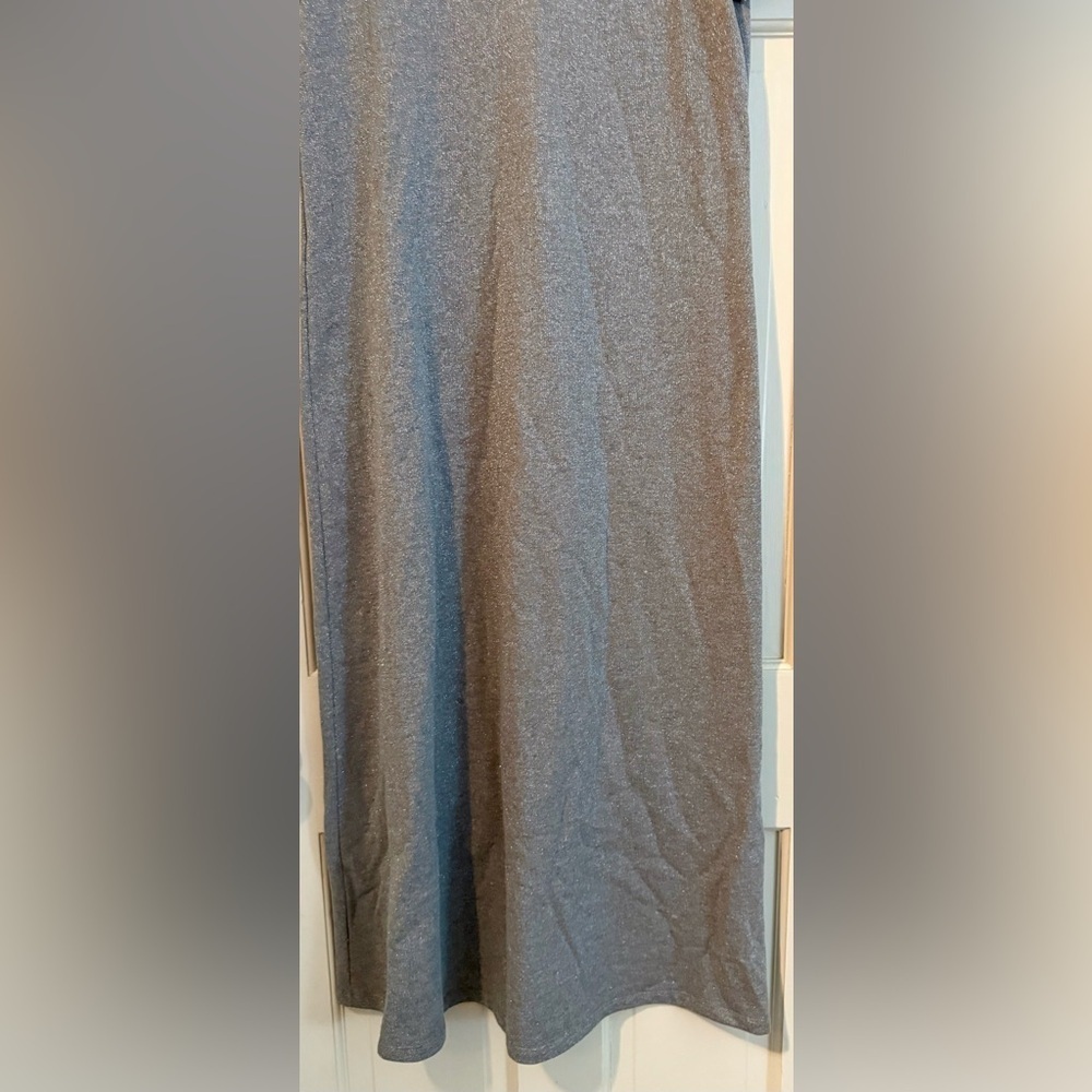 JUDE CONNALLY Alexandra Dress Lurex Terry NWT Starlight Grey Sparkle, Sz M - Picture 4 of 11